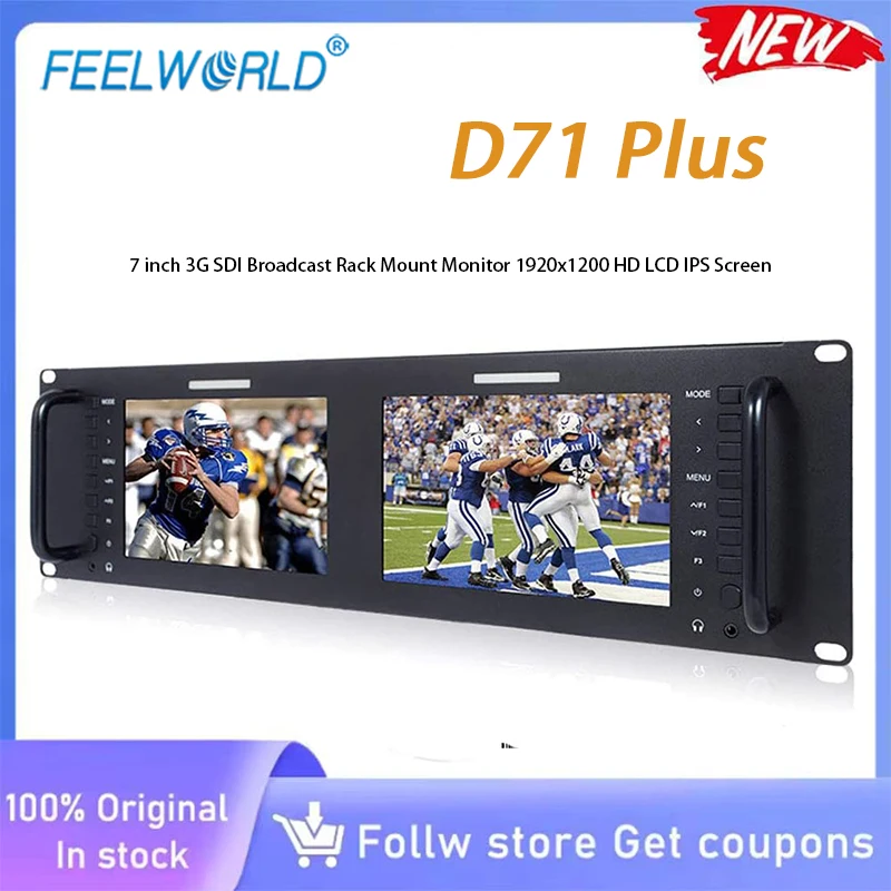 FEELWORLD D71 Plus Rack Mount Dual 7