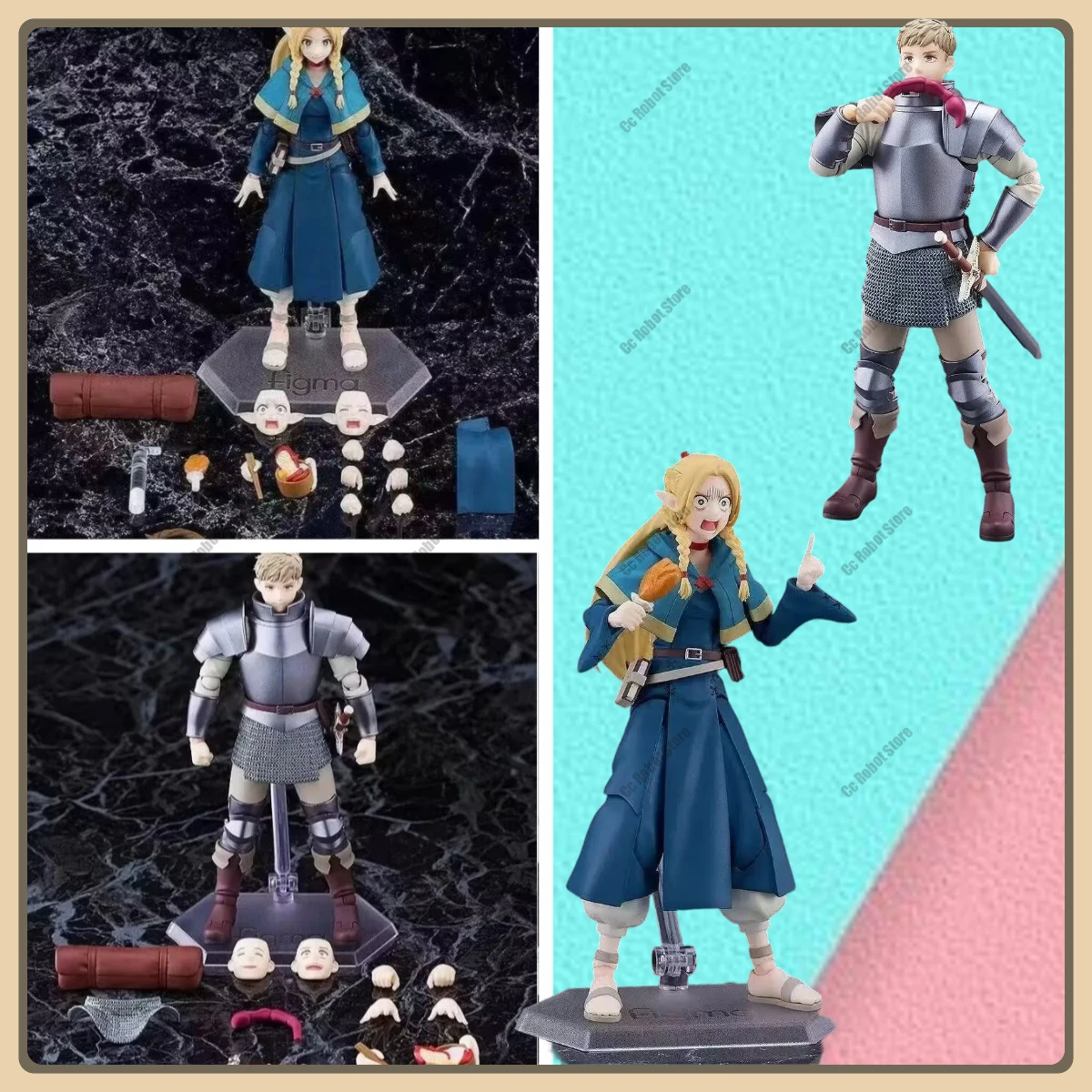 

Hot-selling Toy Figma 633 Delicious Dungeon Action Figure Statue Doll Decoration Figure Collectible Model Gift