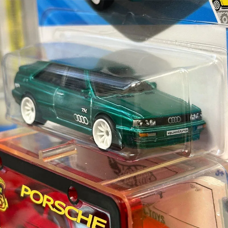2025Aล้อร้อนTHรถDiecastรุ่นSuper Treasure Hunt 87 AUDI Quattroจํากัดสะสมห้องพักเครื่องประดับของเล่นเด็กของขวัญ