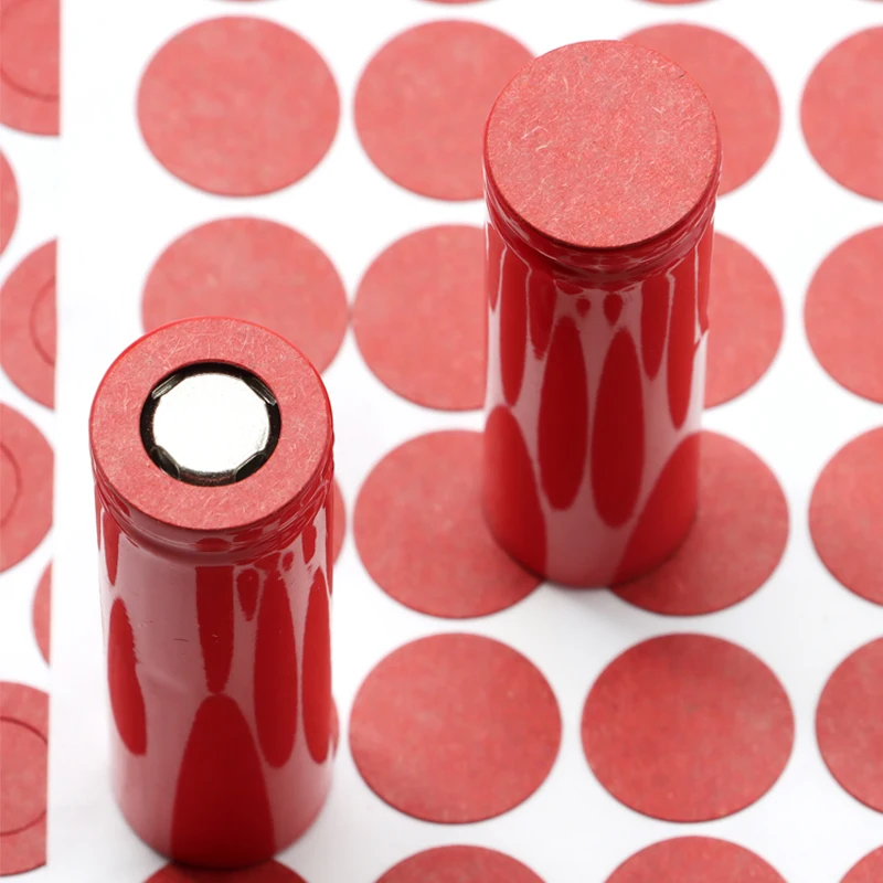 

Insulation Gasket 18650/21700/26650 Battery Accessories Pack Cell Adhesive Barley Paper with Glue Fish Electrode Insulated Pads