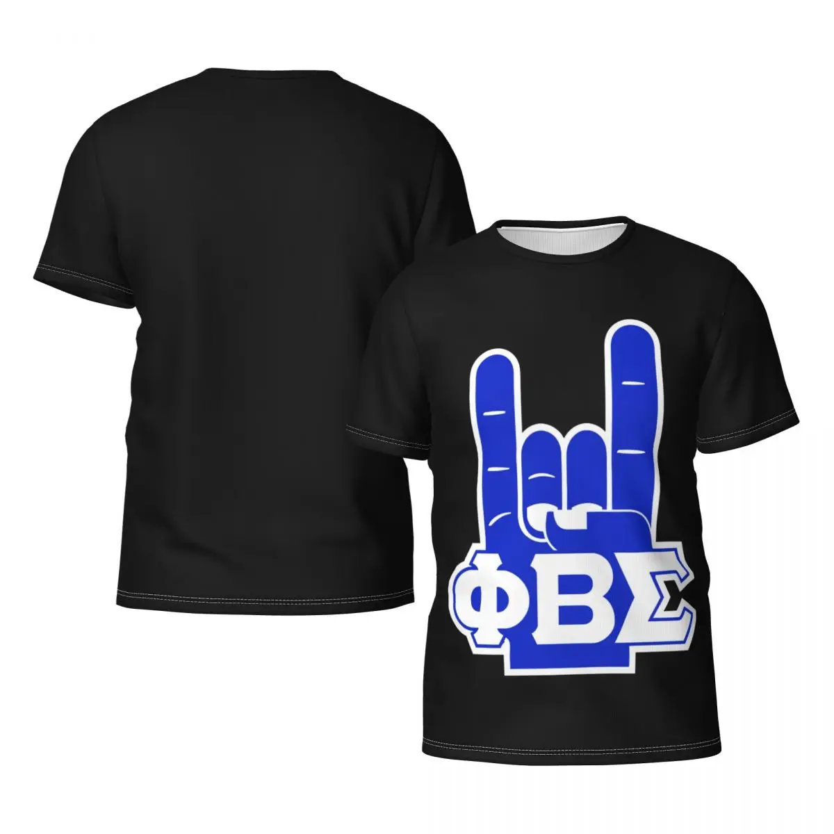 Phi Beta Sigma PBS Fraternity Men's Athletic Cotton Classic Short Sleeve Crewneck T-Shirt Tee Shirt