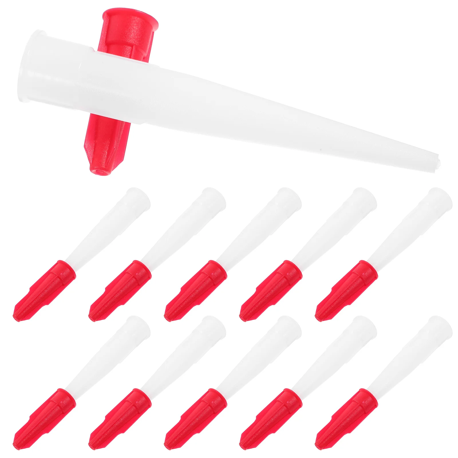 

1 set Glass Glue Nozzle Caulking Applicator Sealer Caps Saver Reusable for Windows Doors Kitchen Bathroom Tiles Floors
