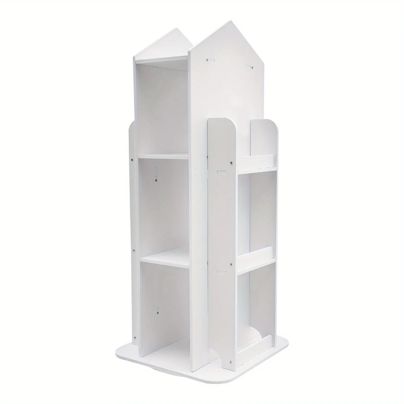 

Rotating Bookshelf, 360 Display Bookcase, Spinning Shelf Storage Rack, Freestanding Storage Organizer, Holder Book Rack,