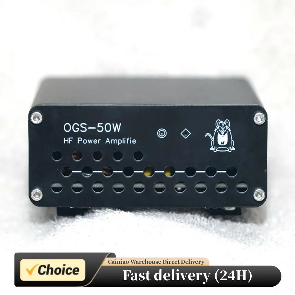 

50W Power Amplifier with TX/RX 3-24MHz High-frequency Power Amplifier 13.8V Plastic for USDX FT-817 for Elecraft KX3 QRP FT-81
