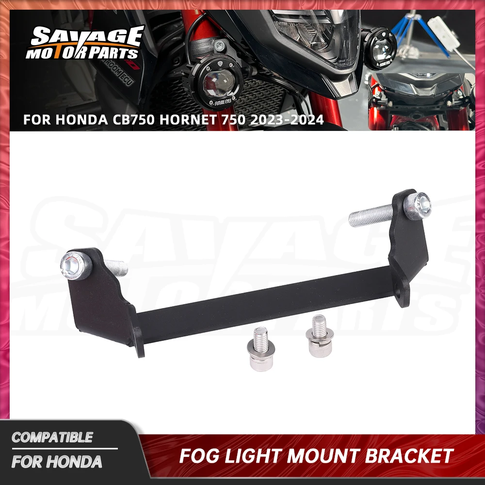 

2024 For Honda Hornet CB750 Fog Light Bracket Motorcycle LED Headlight Spotlight Mounting Brackets Auxiliary Lamp Bumper Holder