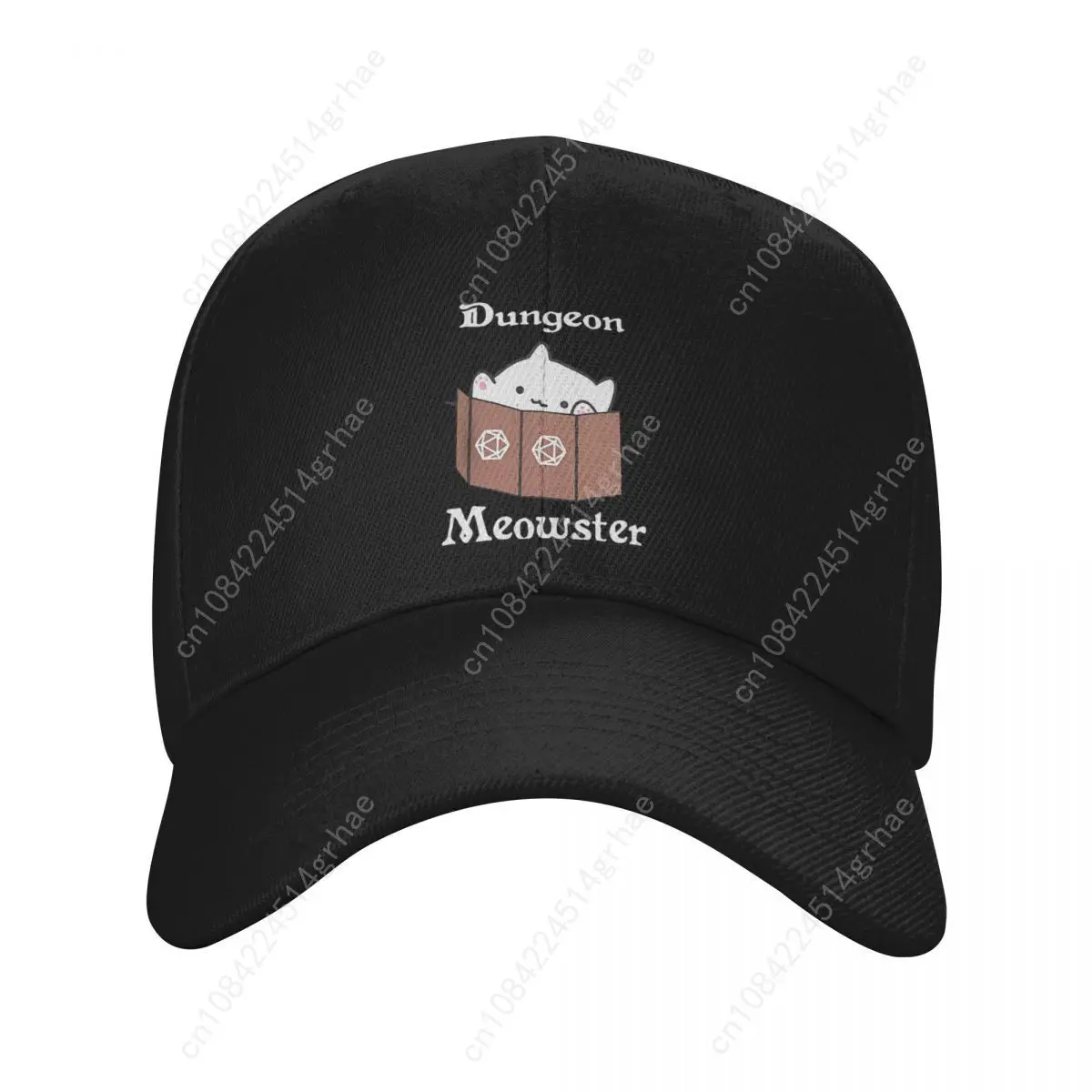 Dungeon And Dragon Meowster Breathable Design Mens Cap Women's Cap Baseball Cap Men