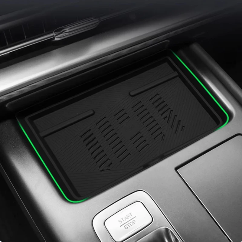 مسند ذراع السيارة صندوق تخزين لبيجينغ بايك BJ30 BJ40 2024-2026 السيارات ABS لوحة شحن لاسلكية ترتيب صندوق الملحقات