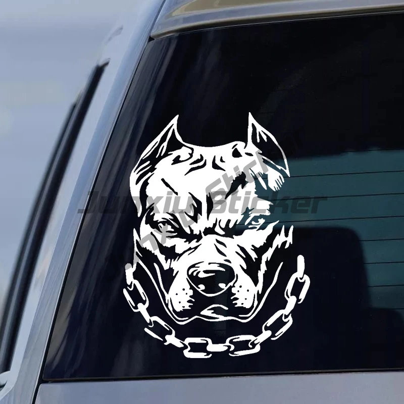 

Pitbull Dog Car Sticker Waterproof Vinyl Decal Stickers Pegatinas Para Coche Car Accessories