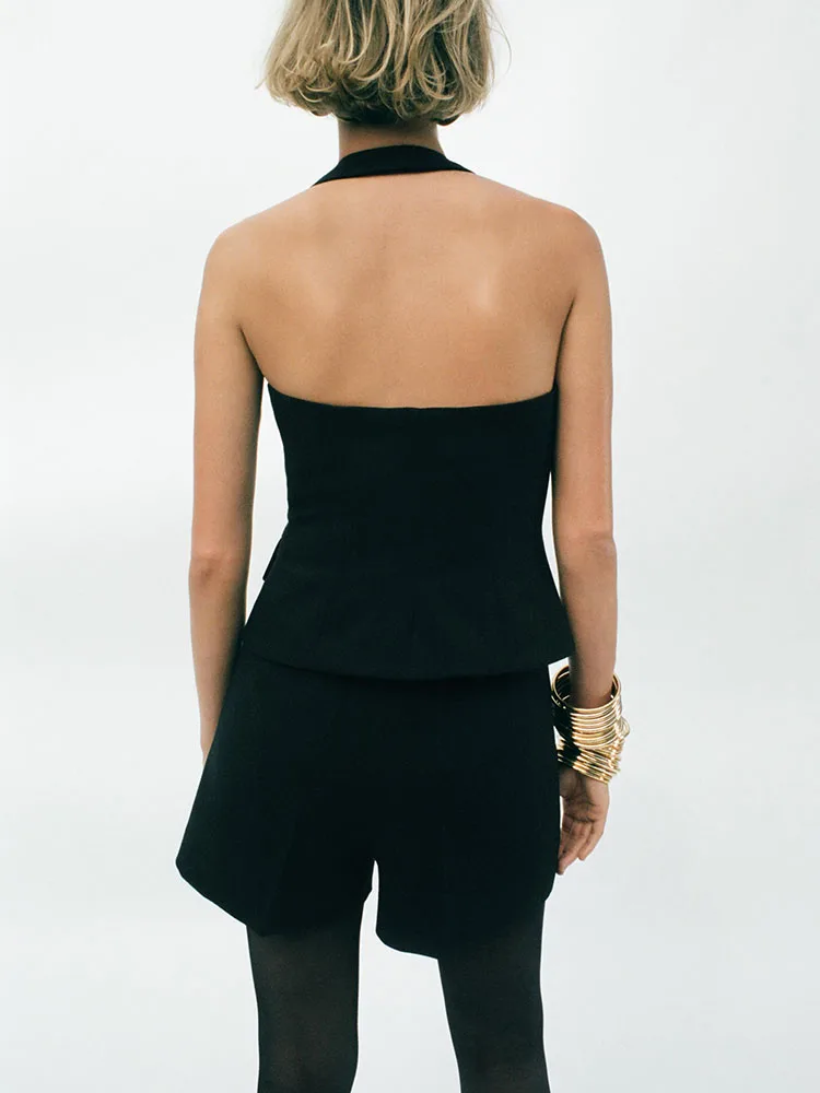 Sweet Ele V-ne Colletto appeso Bal Frac Gilet Nuovo costume da palcoscenico nazionale Faion Tang da donna invernale