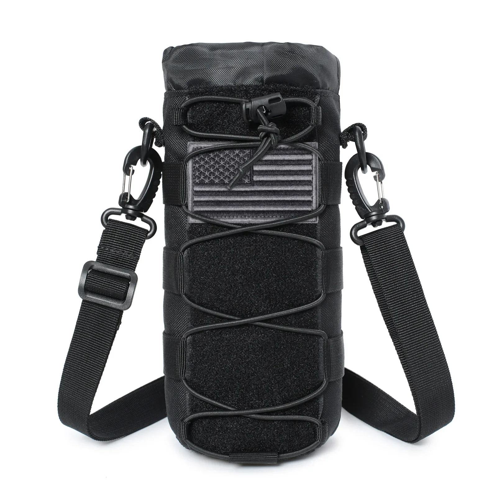 Tactical Molle Water Bottle Pouch Shoulder Bag Outdoor Travel Hunting Camping Hiking Cycling Kettle Canteen Holder Waist Bags