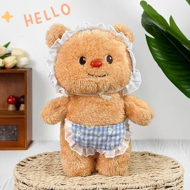 

Cartoon Butterbear‌ Plush Doll Soft Pillow Bedroom Sofa Ornaments Ornaments Sleeping with Dolls for Boys and Girls Holiday Gifts