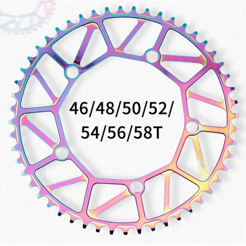 LP Litepro 130 BCD Chainring ultralight Narrow Wide Teeth 46T 48T 50T 52T 56T 58T single Sprocket Hollow for Folding Bike