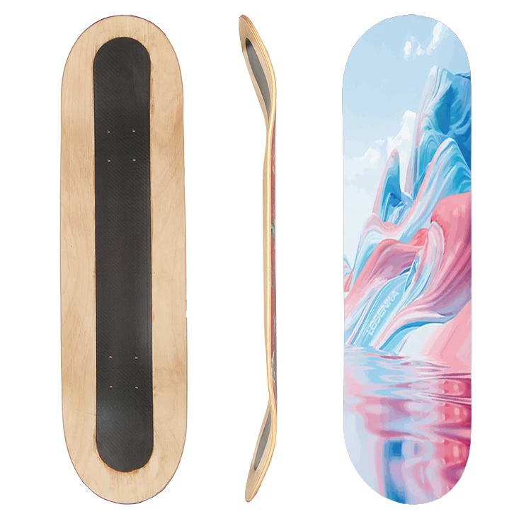 Chinese Manufacturer Wholesale Custom Wood Skateboard Deck And Core