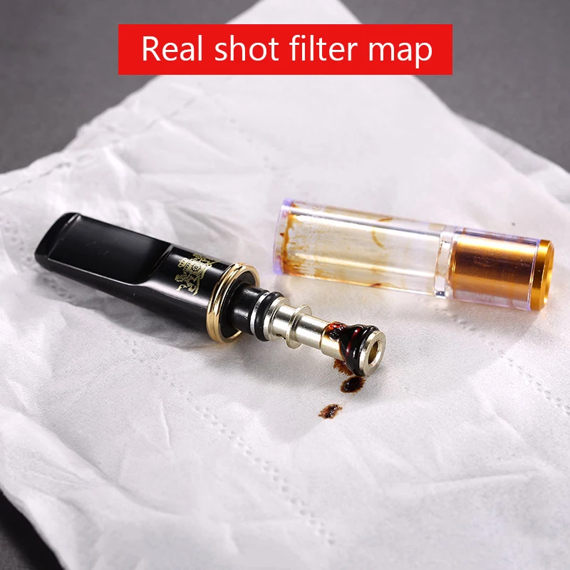 EVIL Portable Washable Smoking Pipes for Cigarette Holder Tool Filter Nozzle and Smoke Purifier Men\'s Gift Cigarette Accessories