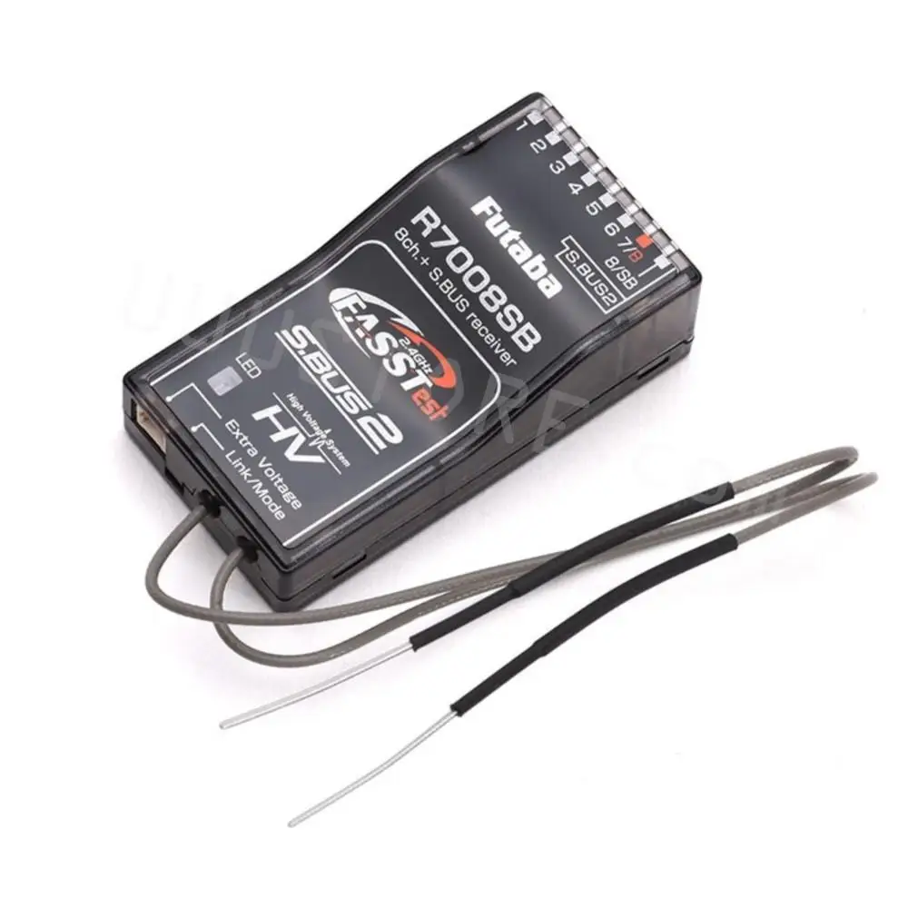 Original Futaba R7008SB 8CH S.Bus2 SBUS FASSTest 2.4G Receiver for 14SG/18MZ/18SZ Radio Controller