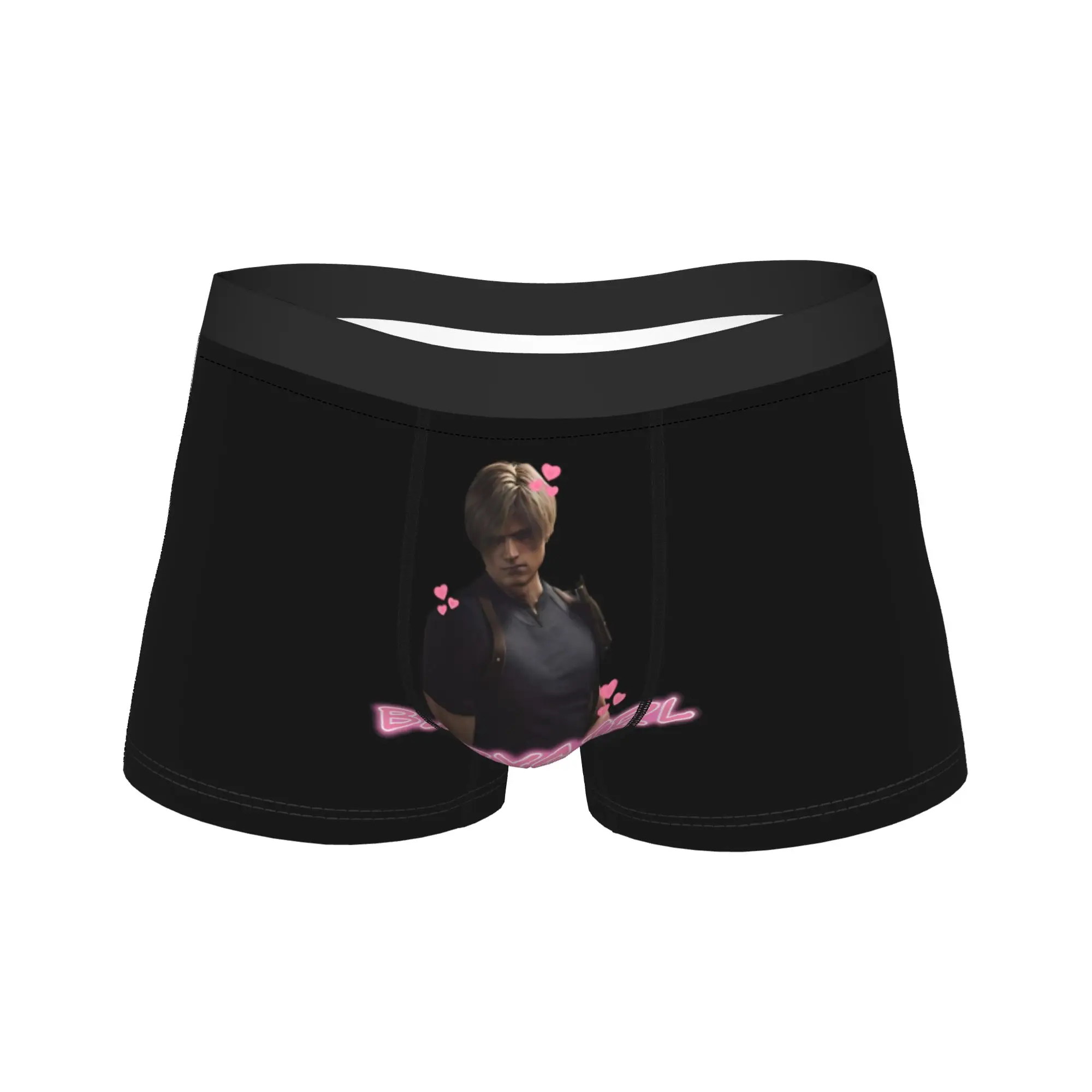 

Нижнее белье Леона Кеннеди Resident Evil 9 Requiem Customs, боксерские шорты, горячая распродажа, мужские трусы, классические боксеры, идея для подарка