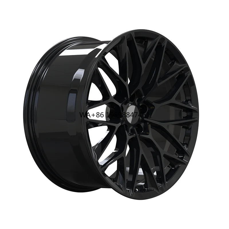 

Custom Forged Luxury Gloss Black Wheels 5x114.3 17 18 19 20 21 22 23 Inch Aluminum Alloy Car Rim for Tesla Bmw Benz