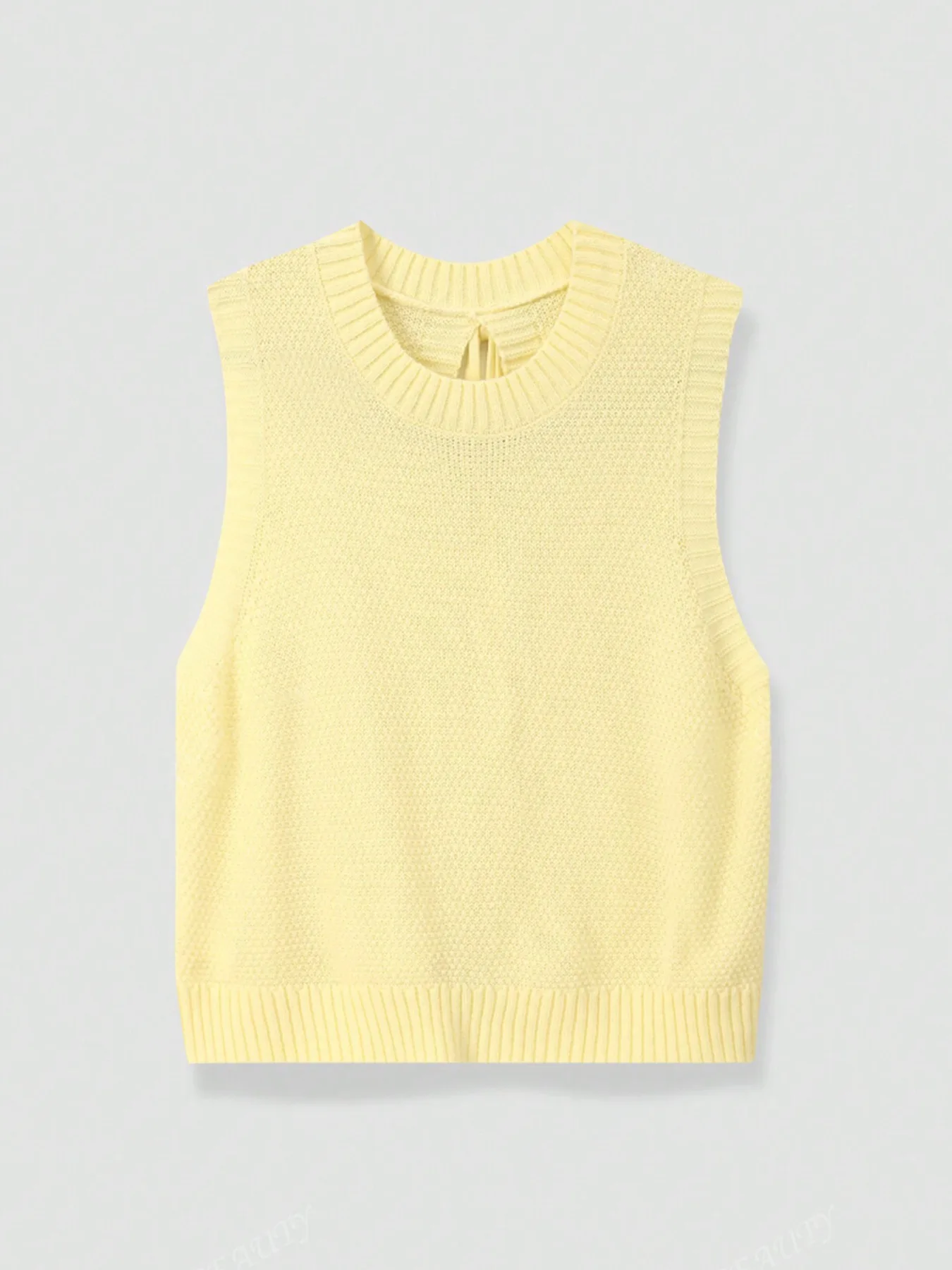 Rompi Atasan Serut Punggung Terbuka Seksi Rajutan Wanita