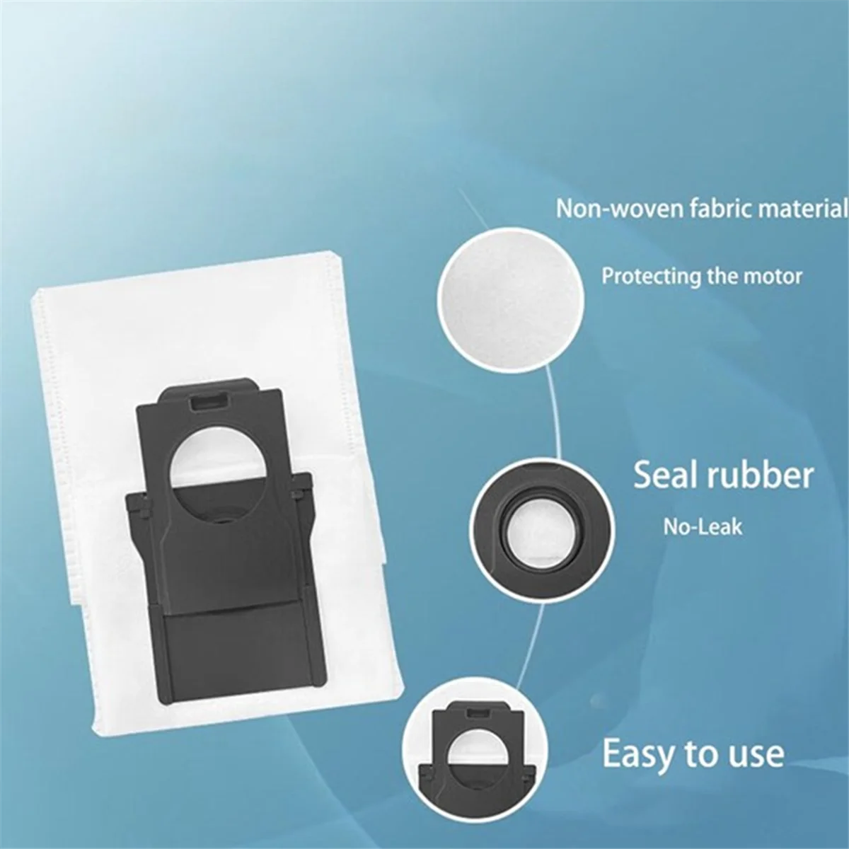 14 peças para dreame x40 ultra/x40 pro ultra/s30 pro ultra robô vácuo substituir peças escova lateral filtro mop pano saco de pó