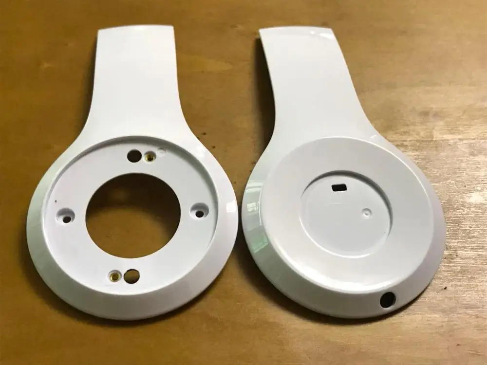 Carcasa de repuesto para auriculares, haz de luz exterior, piezas de biseles de panel, cubierta de plástico para auriculares inalámbricos Solo 2 2,0 3