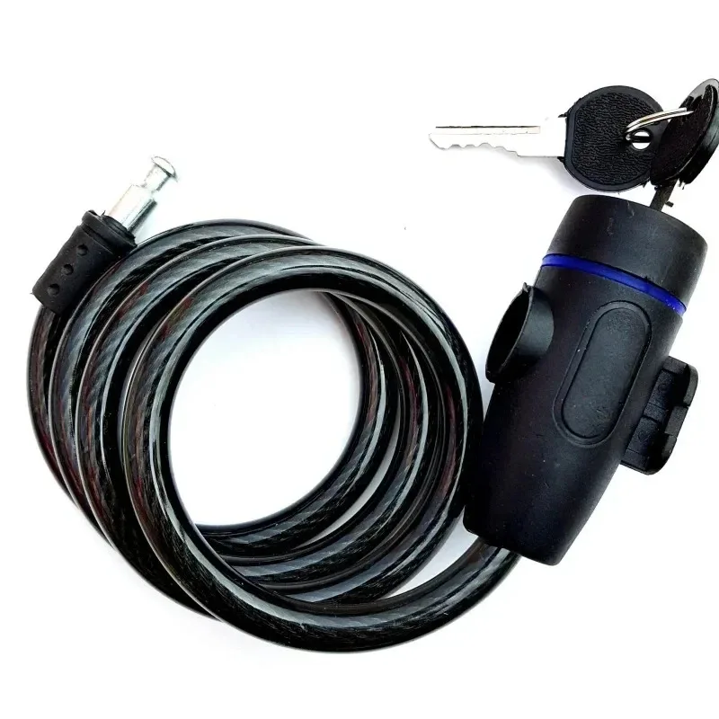 Bicycle Motorcycle Chain Lock Metal Anti-Theft Lock with 2 Keys for Maximum Security