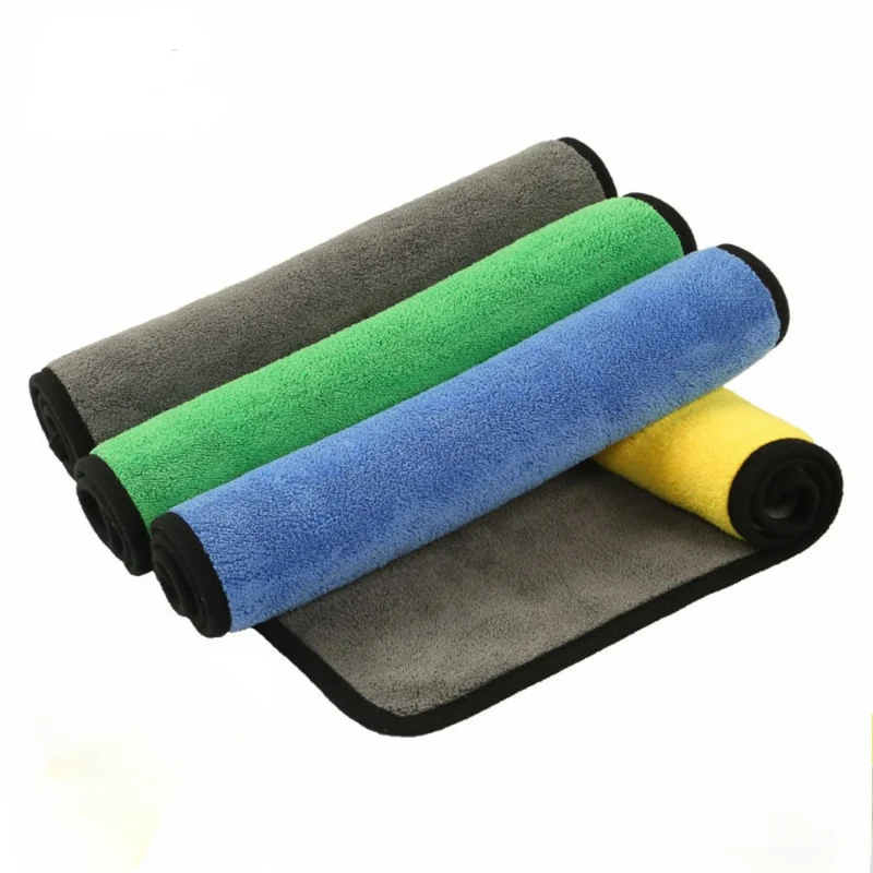 Towel Microfiber  Car Wash Cleaning Drying Cloth Multiple Size Colors Car Motorcycle Household Care Detailing