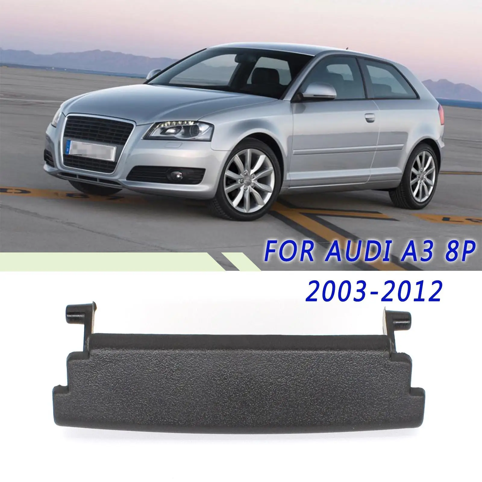 Center Console Lid Car Armrest Cover Latch Clip Catch Storage Box For Audi A3 S3 8P 2003 2004 2005 2006 2007 2008 2009 2010 2011