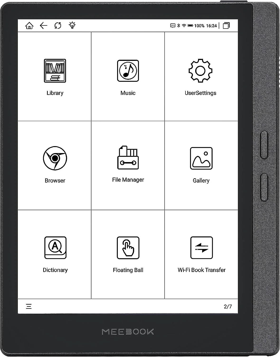 

2025 hot sale Meebook M7 New Spot Students Temple Chanting School Use Electric Paper Book Reading Book E-Reading 3+32GB 300PPI