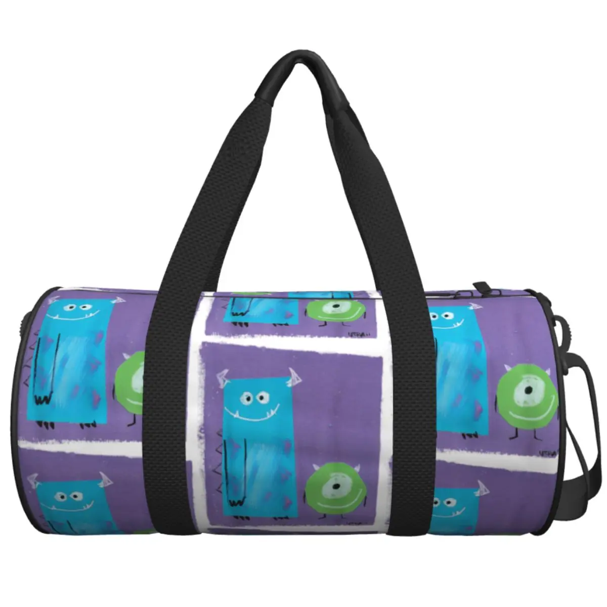 

Университет монстров Sulley & Mike Fine Art Duo Дорожная сумка Большие спортивные сумки Weekend Пара Дизайн Спортивная сумка Модная сумка для фитнеса