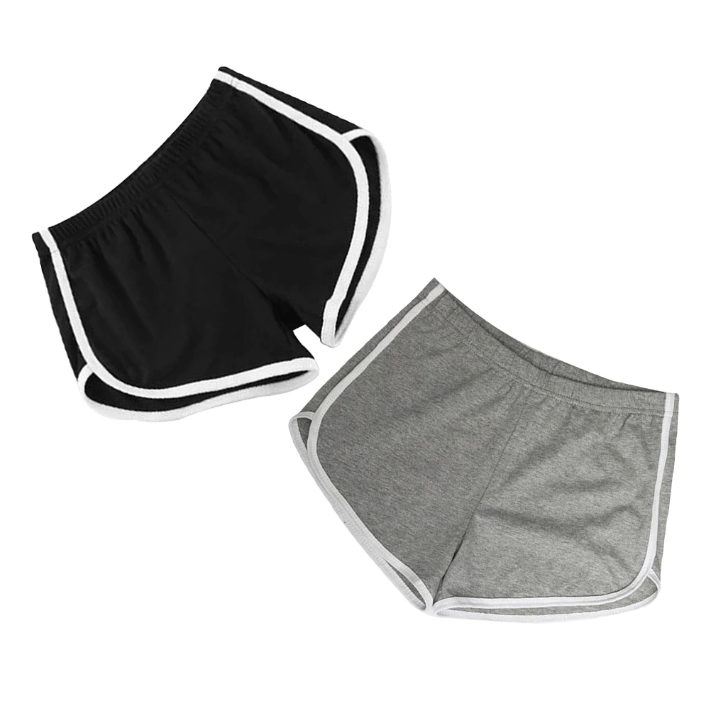 

2 Pcs Running Pants Casual Gym Shorts for Women Cotton Stylish Shorts Sport Summer Breathable Sports Clothes