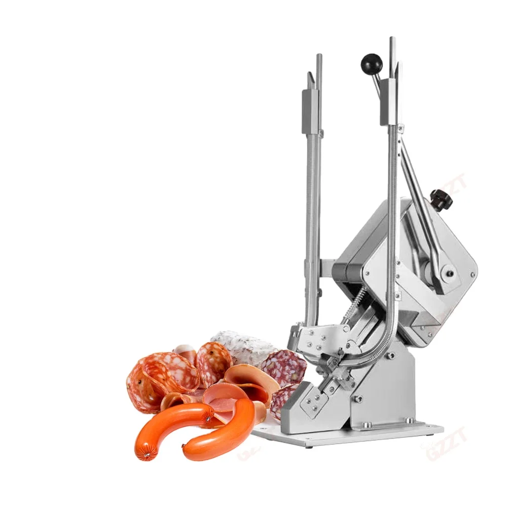 Máquina cortadora de salchichas Manual en forma de U, máquina cortadora de salchichas multifunción en forma de U, precio al por mayor