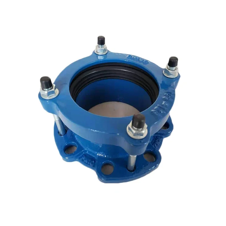 juntas flexibles de hierro fundido dúctil PN10/16 acoplamiento universal para tubos de PVC