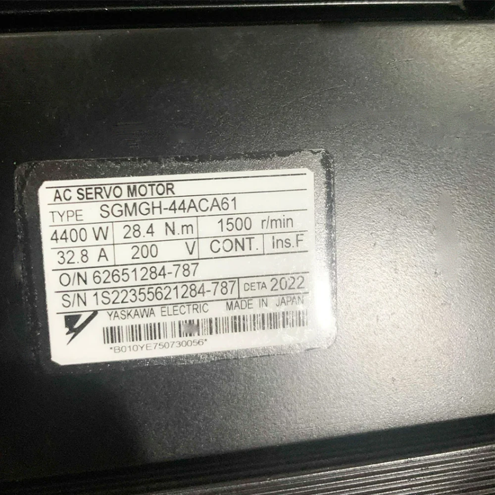 Nuevo servomotor de CA original SGMGH-44ACA61