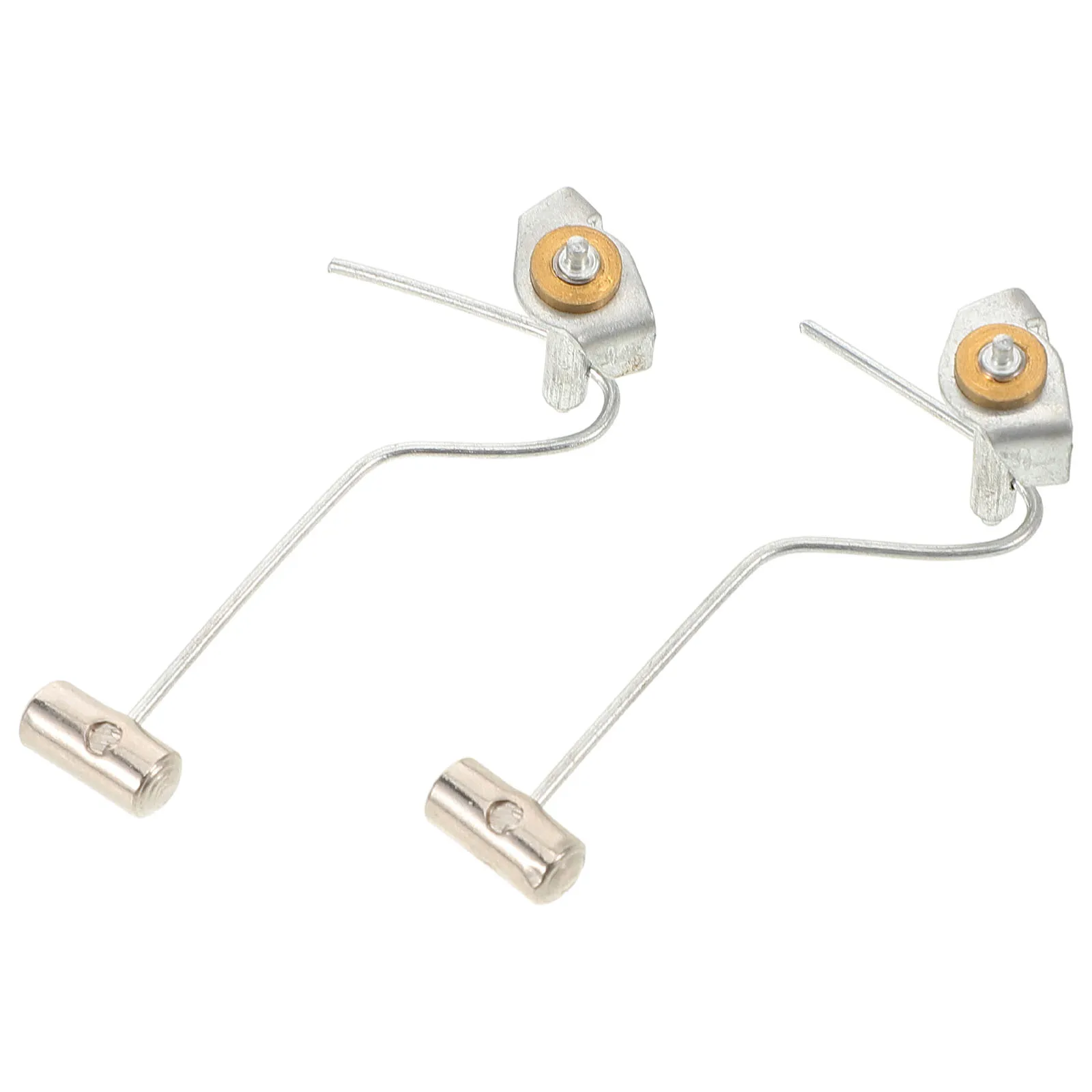 

2Pcs Vintage Alarm Clock Bell Knocker Crisp Sound Hammer DIY Kit Home Office Repair Replacement Parts Clocks Hardware