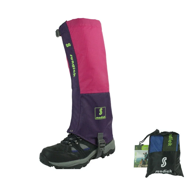 รองเท้าเดินป่าสกีระบายอากาศกันแมลงและกันน้ำกลางแจ้ง ผ้าคลุมหิมะ ผ้าคลุมเท้าแบบขยายกันทรายสำหรับผู้ชายและผู้หญิง