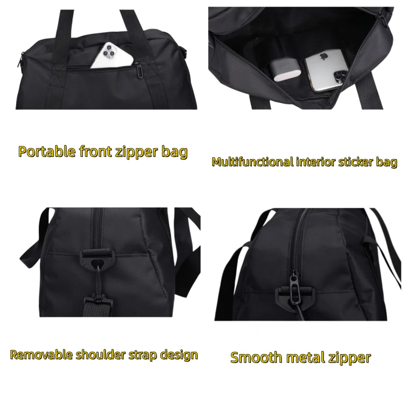 Large Gym Ftiness Bag for Men Women Ultra-large Capacity Sport Handbag Travel Duffel Bag Leisure Shopping Daily Crossbody Bag