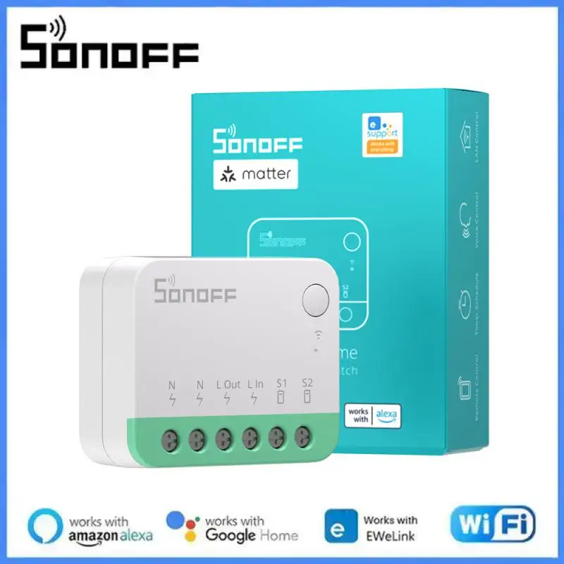 

Смарт-выключатель SONOFF MINIR4M, экстремальный, WiFi