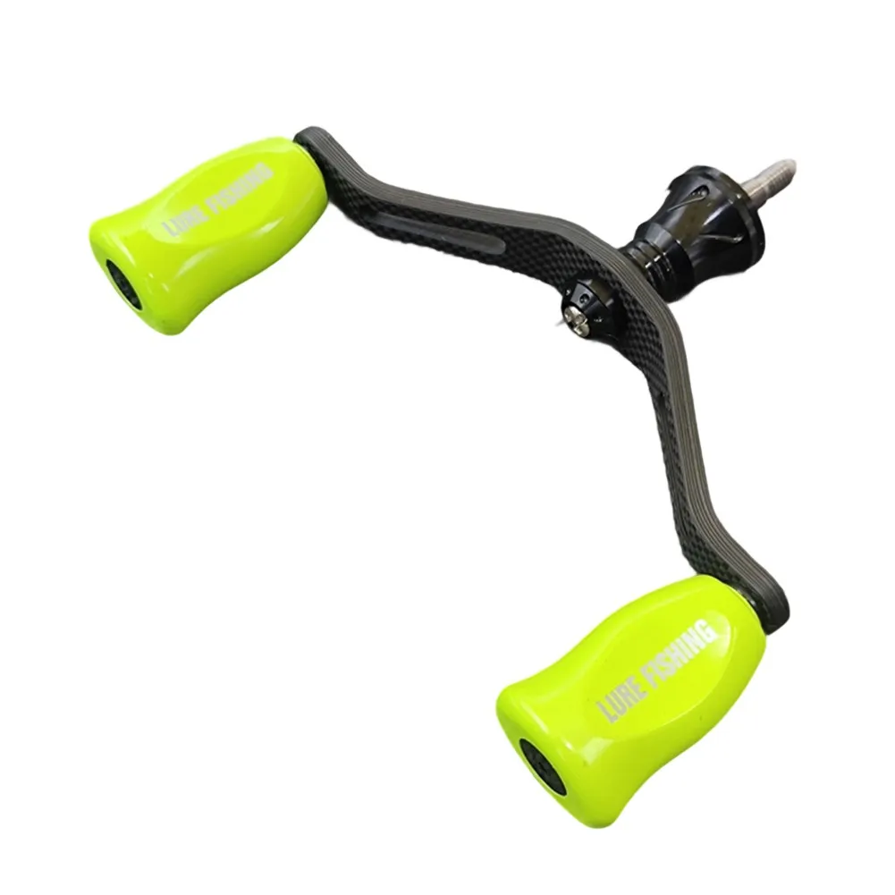 FOR NASCI FOR Sephia FOR STELLA Compatible Reel Rocker Handle Carbon Fibre with Double Rocker Handle and Bearings