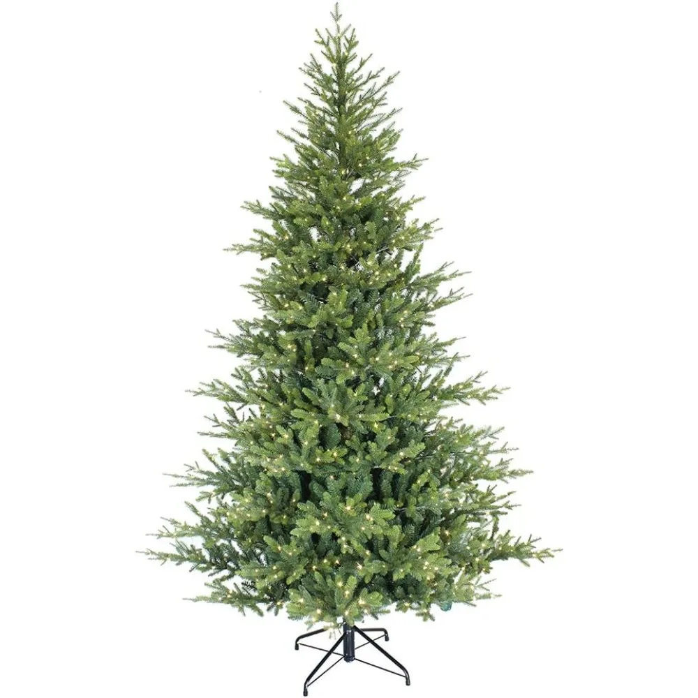 Christmas Tree 7.5 Foot Ft Pre Alberta Spruce Artificial  with Sure-Lit Pole 56