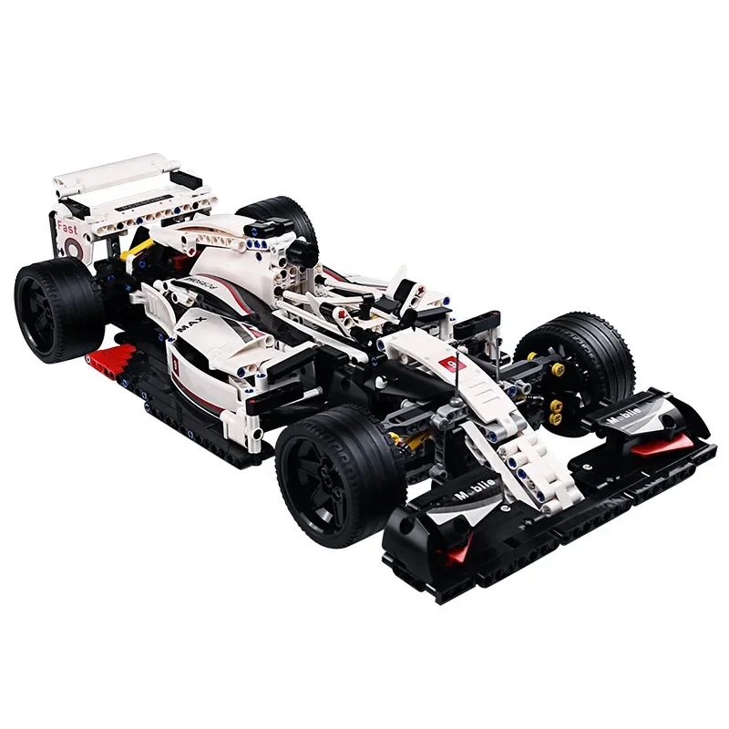 1235pcs The Formula One F1 Model Technical Racing Car Building Blocks Set 1:10 Model City Kit Bricks Toys for Children Gifts