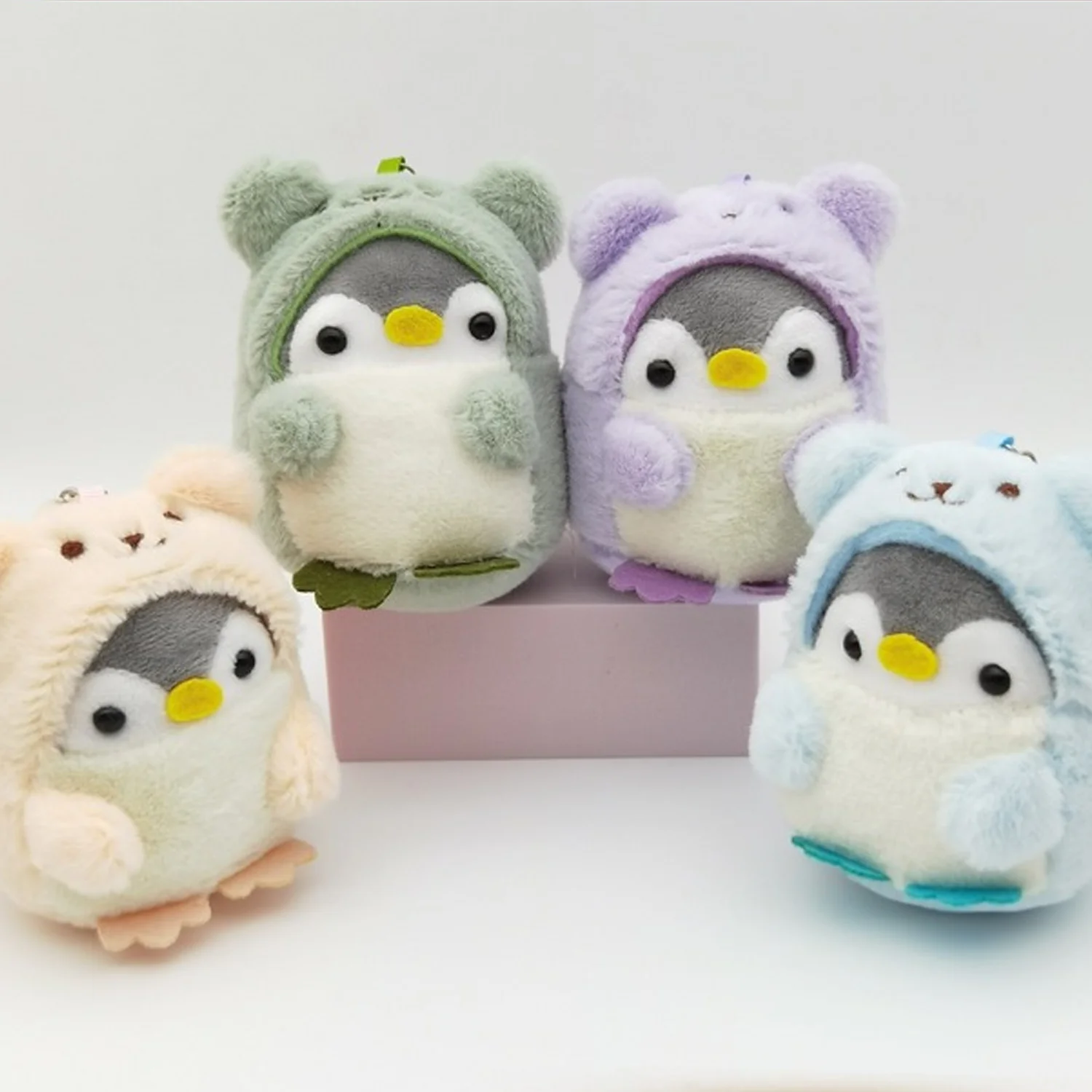 

Cartoon Cross dressing Penguin Doll Cute Dress Up Little Penguin Internet Celebrity Popular Plush Pendant Gift for Girlfriend