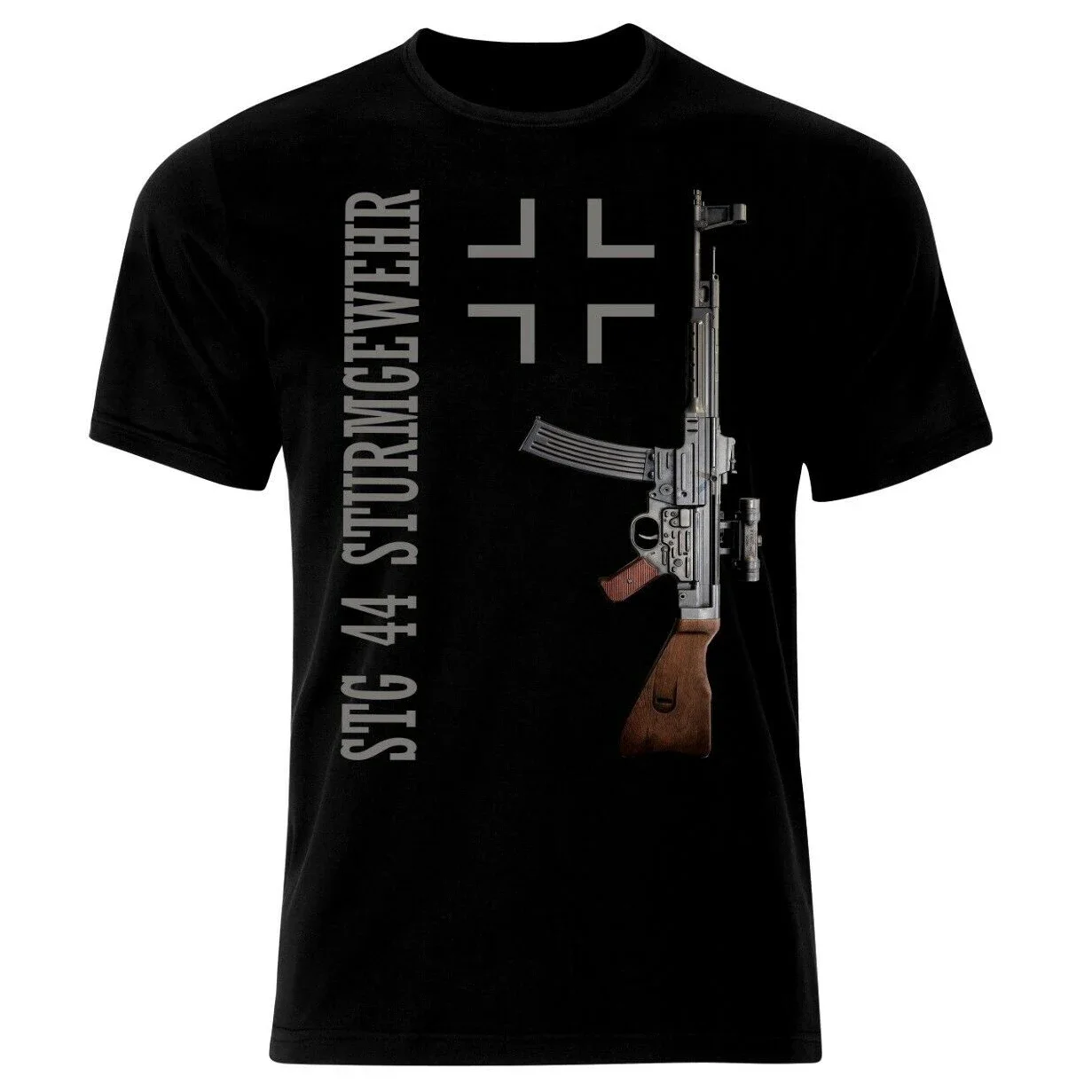 Summer Cotton Short Sleeve O-Neck Mens T Shirt New S-5XL  German STG 44 Sturmgewehr MP44  Assault Rifle T-Shirt.