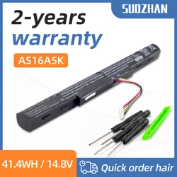 SUOZHAN  New AS16A5K AS16A7K AS16A8K Battery For Acer Aspire E15 E5-475G 523G 553G 575G 774G E5-575-59QB E5-575 E5-575G-53VG