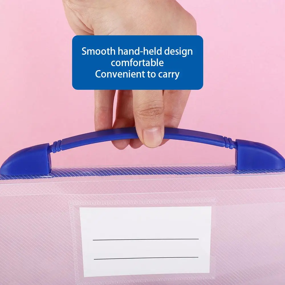 

File Folders Home Organization Accordion File Pouch School A4 File Folder File Storage Bag Document Bag File Folder File Wallet