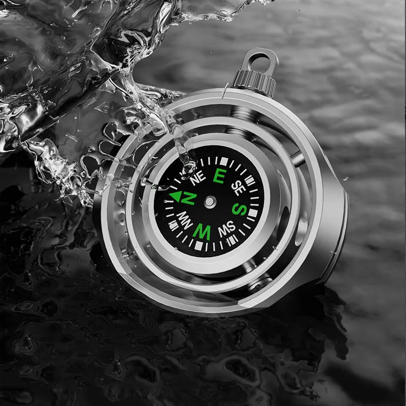 1 pièces nouvelle boussole extérieure Antistress Gyro Fidgeting jouets pour adulte Portable main Spinner jouets sensoriels Fidget Spinner jouets cadeaux