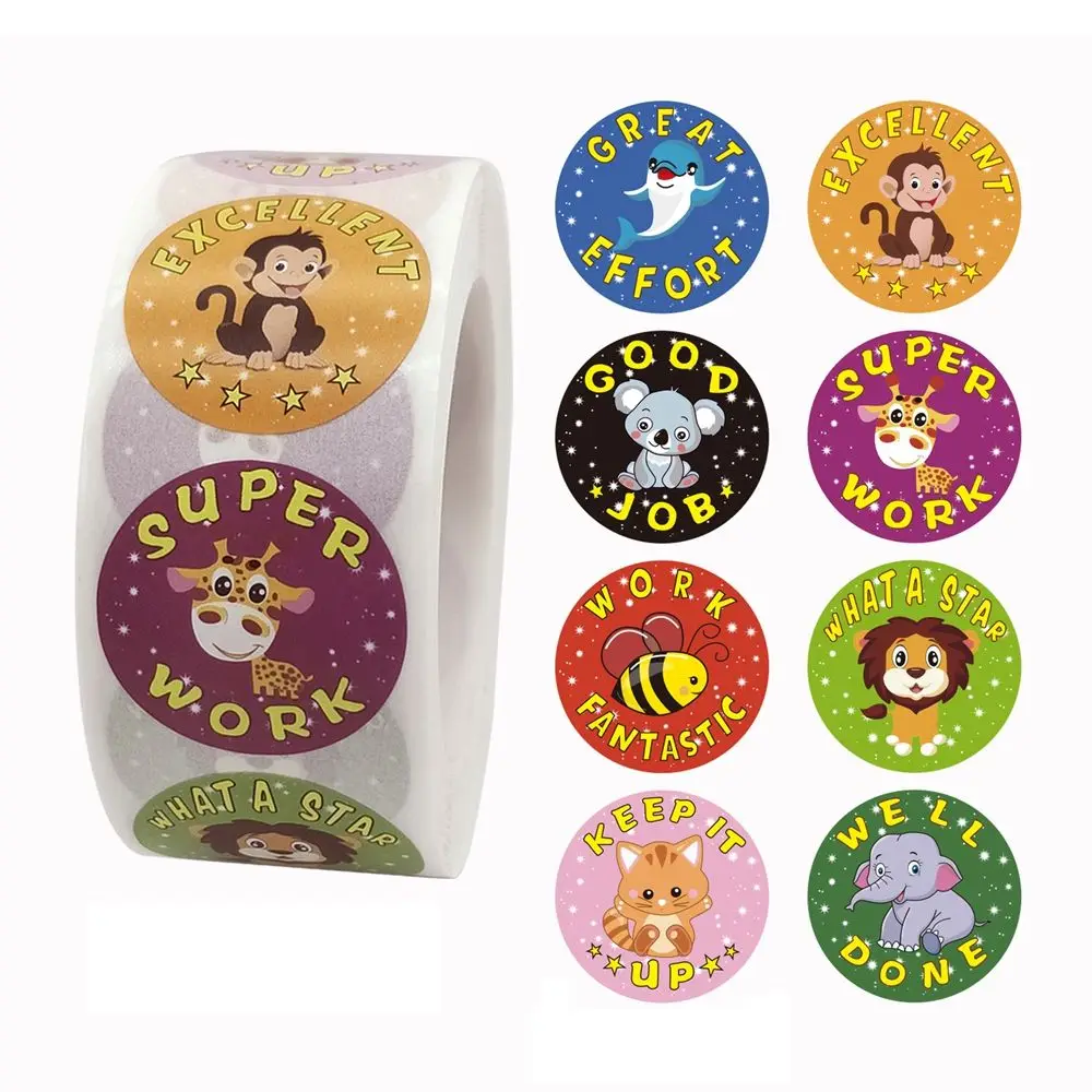 Etiquetas educativas pequeñas bien hechas, recompensas de clase para niños, pegatinas de recompensa, suministros escolares, hojas de pegatinas, suministros para profesores
