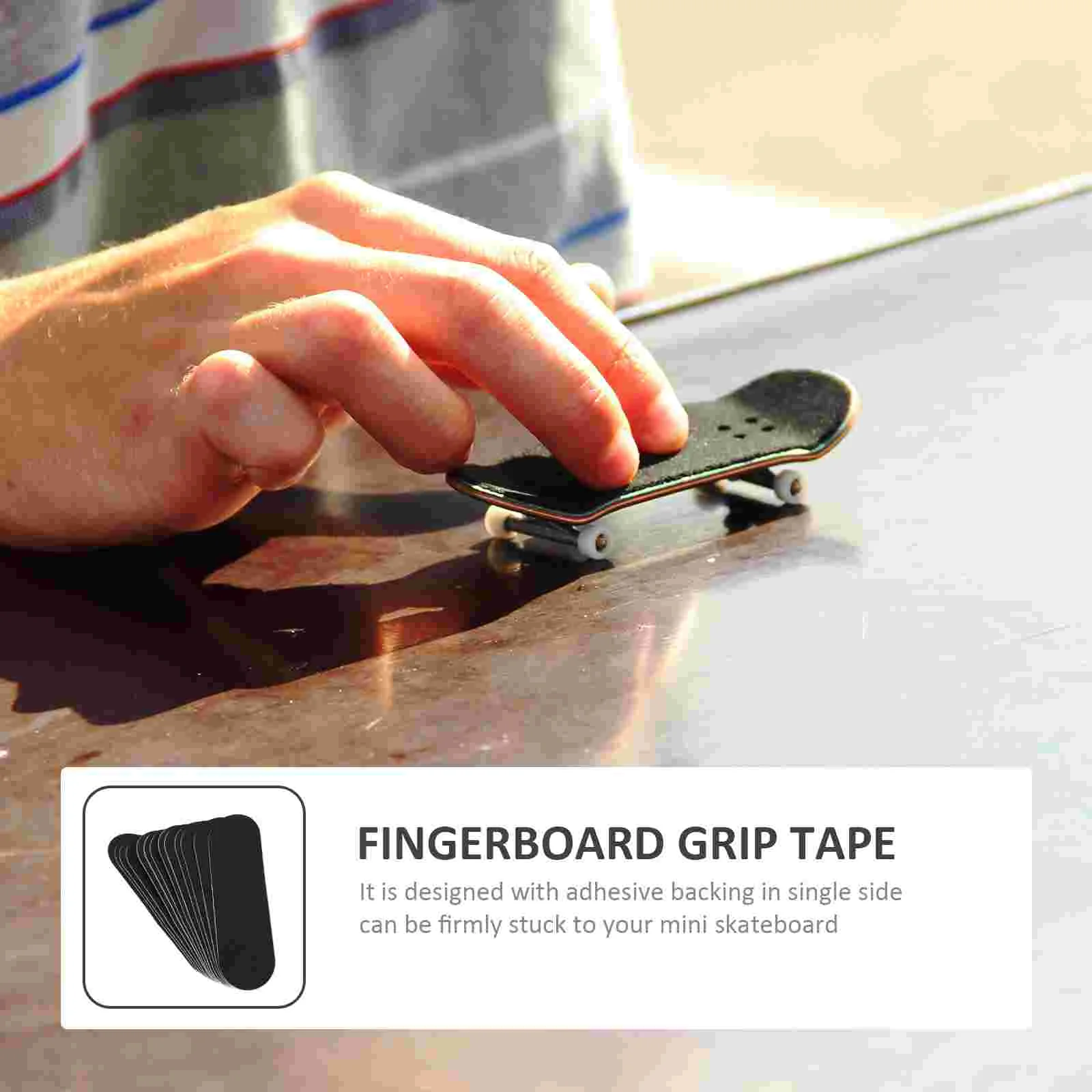 Finger Skateboard Stickers Grip Tape for Fingerboards Non-skid Foams Non-slip Mini