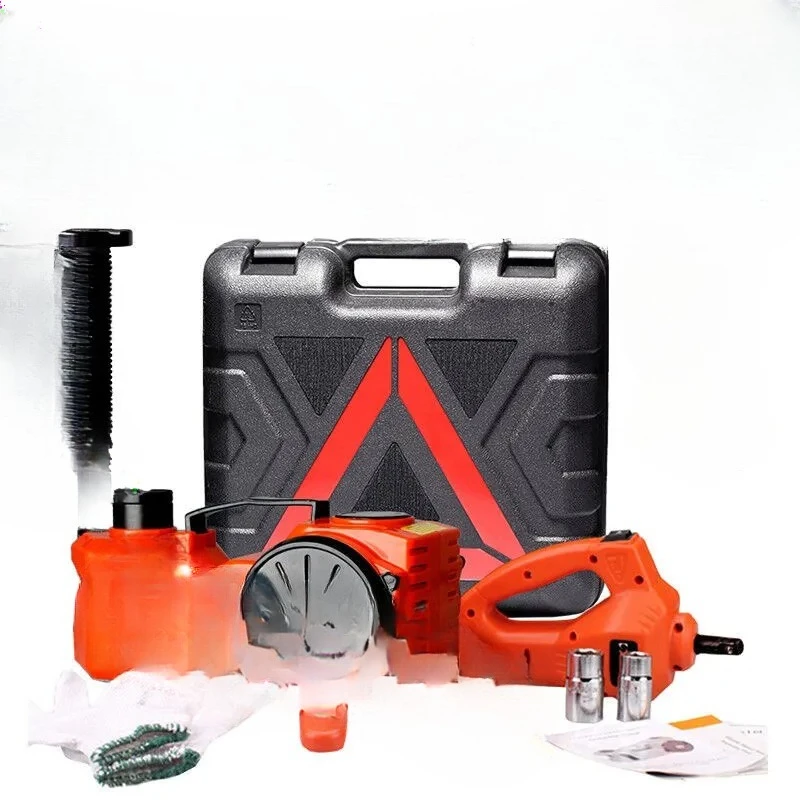 High power double cylinder electric jack 5 tons 12v-24v