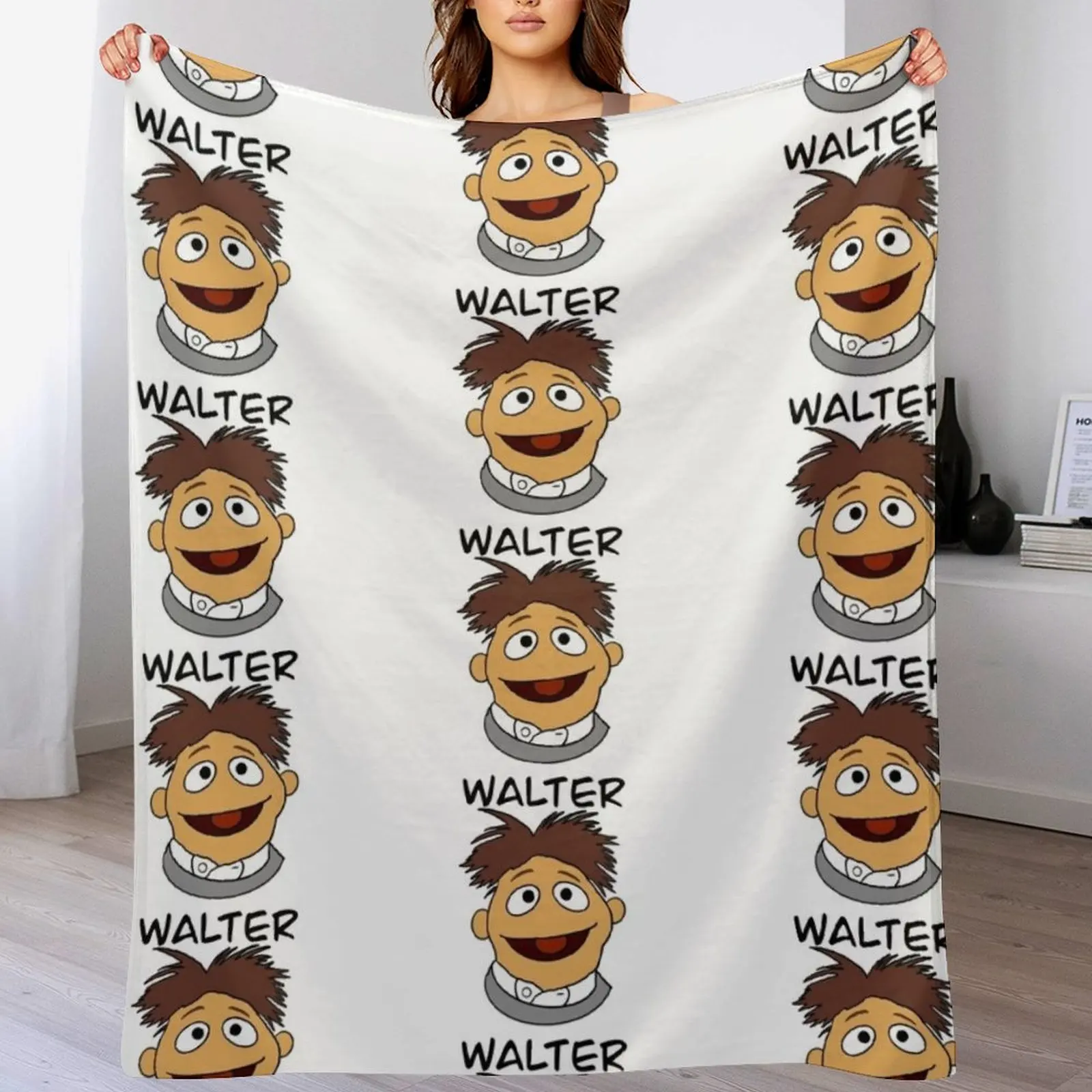 

The Muppets - Walter Throw Blanket Easy Care Comfortable Blanket for Couch