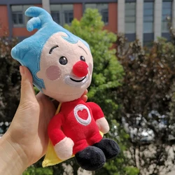 25cm Cute Plim Plim Clown Plush Toy Cartoon Stuffed Plush Doll Animation Figure Plushie Anime Soft Gift Toys for Kids Birthday